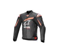 Giacca Moto in Pelle Alpinestars GP Plus R V4 Airflow Nero/Rosso/Fluo Bianco50 Nero,Rosso,Fluo Bianco