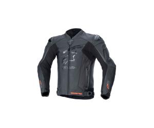 Giacca Moto in Pelle Alpinestars GP Plus R V4 Rideknit Nero52 Nero