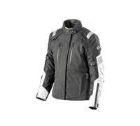 Giacca moto donna touring OJ CROSSWAY 3 strati Nero Grigio chiaro S