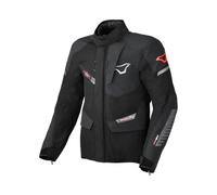 GIACCA MOTO in tessuto MACNA SYNCHRONE Nero,rosso