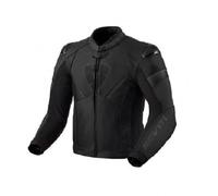 Giacca moto Invernale Pelle Revit Argon 2 Black Jacket TAGLIA 48