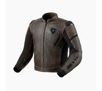 Giacca moto Invernale Sfoderabile Pelle Revit Parallax Brown TAGLIA 54