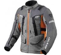 Giacca moto Invernale Sfoderabile Revit Sand 4 Grey Orange Jacket TAGLIA XL