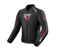 Giacca moto Invernale Sfoderabile Revit Sprint Black Red H2O Jacket TAGLIA M
