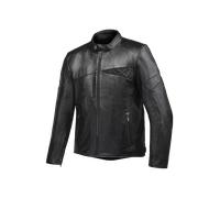 Ixon Cranky-C Giacca in pelle moto, nero, taglia 5XL