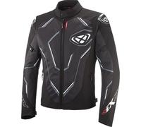 Giacca moto IXON Demoniak nero-bianco 3XL