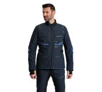 Ixon M-Skeid Giacca tessile moto, Blu scuro/azzurro chiaro, Taglia M