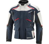 Ixon Midgard C impermeabile Giacca tessile moto, grigio-blu, taglia 4XL per maschi