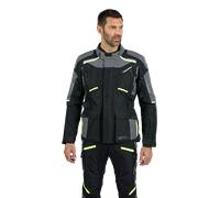 IXON IXON - Giacca Midgard Nero / Grigio / Giallo 3XL