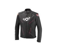 IXON Giacca Moto Prodigy – Nero/Bianco/Rosso – 3XL Uomo