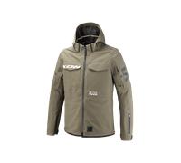 Ixon Square impermeabile Giacca tessile moto, Kaki, Taglia M