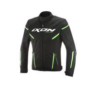 Ixon Striker 2 Air WP impermeabile Giacca tessile moto, nero-verde, taglia XL per maschi