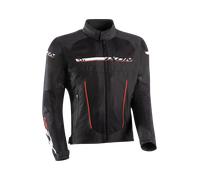 IXON IXON - Giacca T-Rex Nero / Bianco / Rosso 5XL