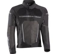 Giacca moto IXON T-Rex nero-grigio-bianco M