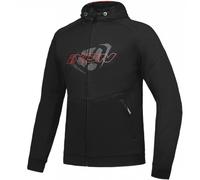 Giacca moto IXON Touchdown nero-rosso 2XL