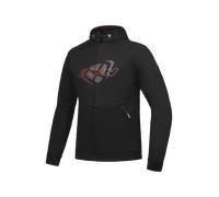 Giacca moto IXON Touchdown nero-rosso 4XL