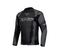 Ixon Vortex 3 Giacca in pelle moto, nero-grigio, taglia M
