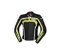 IXS Sport RS-600 1.0 Giacca in pelle motociclistica, nero-giallo, taglia 50
