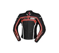 IXS RS-600 1.0, giacca in pelle 52 male Nero/Rosso/Bianco