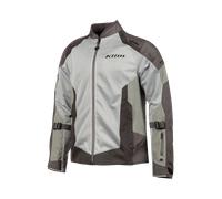 Klim Induction Giacca tessile moto, grigio, taglia L per maschi