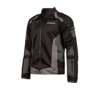 Klim Induction Giacca tessile moto, nero-grigio, taglia XL per maschi