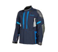 Klim Latitude S23, giacca tessile Gore-Tex XL male Blu Scuro/Grigio/Blu