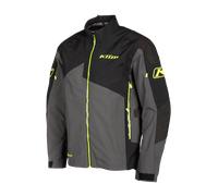 Klim Raptor GTX Giacca tessile moto, nero-grigio-giallo, taglia S per maschi