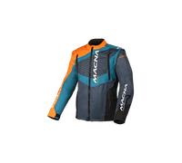 Giacca Moto Macna Crest Arancio/Grigio/BluM Arancio,Grigio,Blu