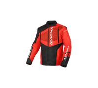 Giacca Moto Macna Crest Nero/RossoL Nero,Rosso