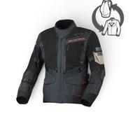 Giacca Moto MACNA Flexodus Uomo Touring Adventure 4 Stagioni trasformabile in...