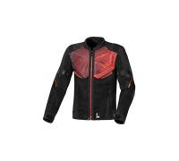 Giacca moto estiva Macna Foxter Nero Rosso XL