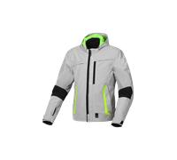 Giacca Moto Macna Riggor Grigio/Giallo FluoL Grigio,Giallo Fluo