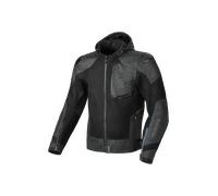 Macna Risant Giacca in pelle / tessuto da moto traforata, nero, taglia 48 per maschi