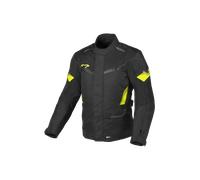 Macna Giacca Moto Vaulture Tessile Impermeabile Nero-Giallo Uomo 3XL