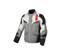 Giacca Moto Macna Zastro Grigio/RossoS Grigio,Rosso
