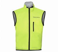 Modeka Double Eye, giubbotto di segnalazione XXL male Giallo Fluo/Argento