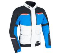 Giacca Moto Oxford Mondial 2.0 Uomo Laminato 100% WP - Grigio Blu Rosso