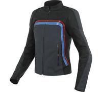 Giacca moto pelle donna Dainese LOLA 3 LADY Nero Ebony Rosso Blu 44