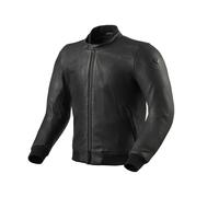 Giacca moto pelle Revit Travon Nero