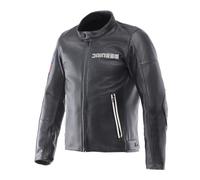 Giacca Moto Pelle Uomo Dainese Leggenda Black Taglia:60