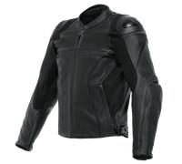 Giacca Moto Pelle Uomo Dainese RACING Perforata Black/Black/Black Taglia:54