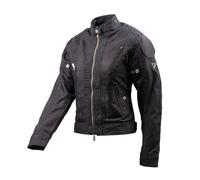Giacca moto protettiva teneree venty iv donna nero By city