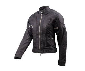 Giacca moto protettiva teneree venty iv donna nero By city