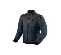 Revit Action H2O, giacca tessile impermeabile M male Nero/Blu Scuro
