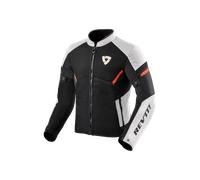 Revit GT-R Air 3 Giacca tessile moto, bianco-rosso, taglia 3XL