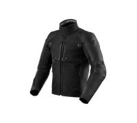 Revit Valve H2O Giacca in pelle per moto, nero, Taglia 52