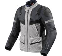 Revit Defender 3 GTX Giacca tessile moto, nero-grigio-argento, taglia 2XL per maschi