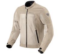 Revit Eclipse 2 Giacca tessile moto, beige, taglia 2XL per maschi
