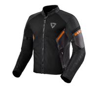 Giacca moto Revit GT-R Air 3 nero-arancio fluo 2XL