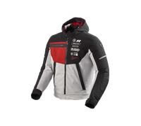 Giacca Moto REV'IT! Haste H2O Nero/RossoXL Nero,Rosso